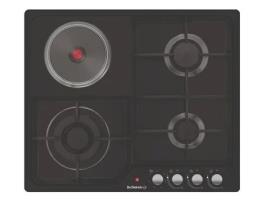 DE DIETRICH Dpe3601Bm Placa Preto Embutido 60 Cm Combinado 4 Zonas
