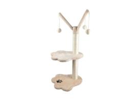 Árvore para Gato com Brinquedos 82 Cm Cru Não Atribuído LOVE STORY