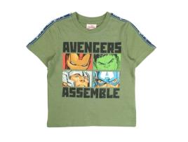 T-Shirt de Criança VINGADORES Algodão Laranja (XS)