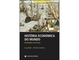 Livro História Económica do Mundo de Larry Neal (Português)