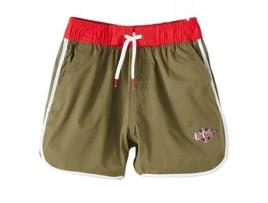 Calções de Criança LEE COOPER Poliéster Laranja (XS)