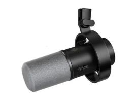 Microfone Fifine dinâmico de podcast XLR Studio K688 Gaming USB para PC