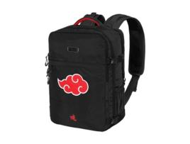 Naruto Clouds Mochila de Viagem Mercury Grande 47x23x33cm, Preta