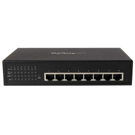 Startech 8 Port Gigabit Ethernet Power Over Ethernet Commuter Switch One Size Black