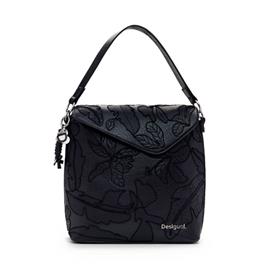 Desigual MOCHILA JOLIE JERSEY, Negro - Ref.