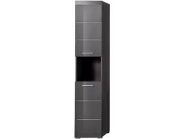 Coluna de banheiro AMANDA - 2 portas - 37 x 31 x 190 cm - Cinza TRENDS INTERNATIONAL