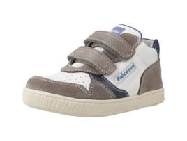 Sapatos de Criança FALCOTTO Klip Vl Pele Branco (25)