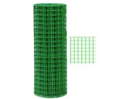 Barrier Net Revestido a Plástico Galvanizado Blinky 51X51 Verde H2X25 Mt. Tec-3218 Cavalino CAVALLINO