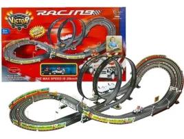 Pista de corrida Mario com 2 carros - 452 cm