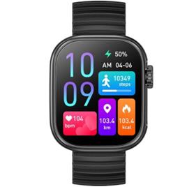 Smartwatch Aiwa SW-A700/ Notificações/ Frequência cardíaca/ Preto