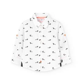 Boboli Camisa De Manga Comprida Poplin