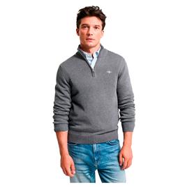 Gant Suéter Com Meia-zíper Casual