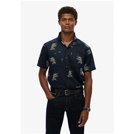 Superdry Camisa De Manga Curta Beach