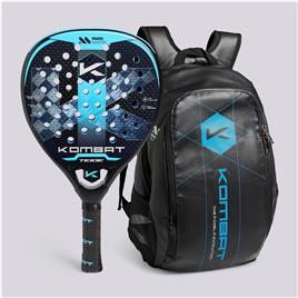 Kombat Teide - Azul - Raquete + Mochila Padel tamanho UNICA