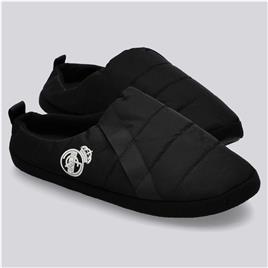 Pantufas Real Madrid - Preto - Chinelos Casa Mulher tamanho 39