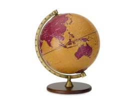 Globo de Mesa Scorpius Madeira Ocre 33X33X52 Cm ZOFFOLI