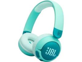 Auscultadorores Bluetooth True Wireless JBL JR320BT (On Ear - Microfone - Verde)