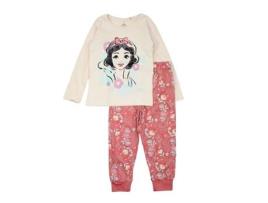Pijama de Criança PRINCESA Algodão Rosa (XS)