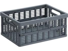 Caixa Dobrável NHG Pp 3 5 Litros Cinza