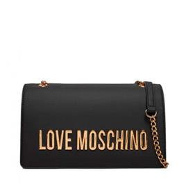 Love Moschino BOLSO GRS CON CADENA, Negro - Ref.