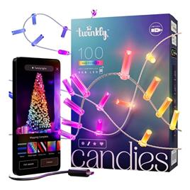 Twinkly Luzes De Natal Candies Candle 100 Led Rgb