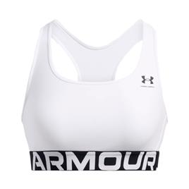 Under Armour TOP DEPORTIVO HEATGEAR ARMOUR MID BRANDED , Blanco, Talla - Ref.