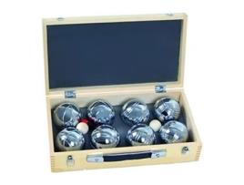 Caixa de Madeira BLINKY Contendo 8 Bolas de Petanca Bege 720 g99600-10