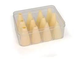 Utensílios de Cozinha Trix Gomma Trx640893 Caixa com 12 Bicos Grandes de Plástico PADERNO WORLD CUISINE