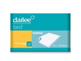 Cama DAILEE 60X60 25X Almofadas Descartáveis para Bebês Trocador de Bebê e Proteção de Tapete 1 Pacote de 25 Almofadas