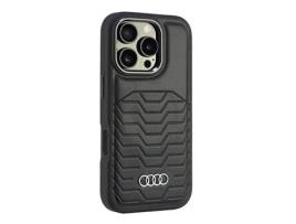 Capa para iPhone 16 Pro AUDI Rígida Preto