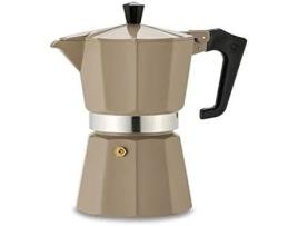 Cafeteira PEZZETTI 1361V 3 Xícaras Bege Desligamento Automático Filtro Café Moído Programável