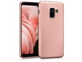 Capa para Samsung KWMOBILE Pele Sintética Dourado