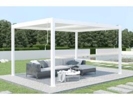 Cazeboo pérgola bioclimática santa 400 x 300cm branca
