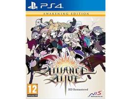 Videogame The Alliance Alive Hd Remastered Awakening Edition NIS AMERICA Ps4 Rpg