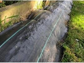 Tecido de Controlo de Ervas Nocivas – 3.25M X 100M Preto – 130 Gr/M² MAILLE STORE