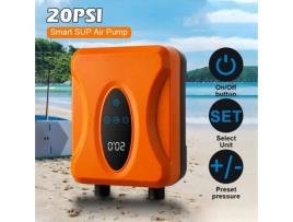 Inflador de Remo Elétrico 12000 Mah-MIOLOE -6 Bicos para Remo Inflável Colchões Barcos Barraca