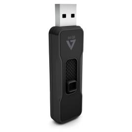 V7 Pen Drive Usb 2.0 64gb One Size Black