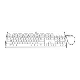 Teclado e Rato HPE 631348-B21