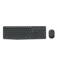 MK235 Teclado RF Wireless Qwertz Suíço Preto
