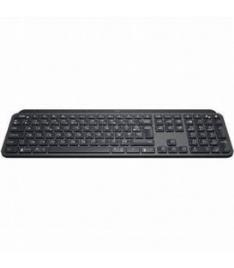 MX Keys Teclado RF Wireless + Bluetooth Azerty Francês Preto