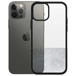 Panzer Glass Caso Antibacteriano Iphone 12 One Size Black / Clear