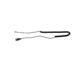 Accesorio  Cable Qd/rj Enrollado 0,5 a 2 Metros Standard