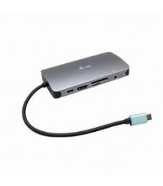 Metal C31NANODOCKVGAPD Base & Duplicador de Portas com Fios USB 3.2 GEN 1 (3.1 GEN 1) TYPE-C Prateado