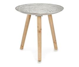 Mesa de apoio Espirais Madeira (40 x 39 x 40 cm)