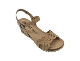 Sandálias Tacão de Mulher NENIC Pele Bege (37)