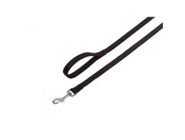 Trela para Cães NOBBY Classic Nylon Preta 16 Mm X 120 Cm