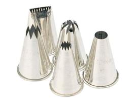 Caixa com 5 Croissants em Aço Inox Tamanhos Variados PIAZZA Pastelaria