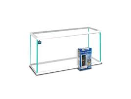 Aquário Vidro com moldura Branco 60 L. Kit Completo P.50