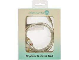 Cabo de Áudio IDLE THUMBS (Jack 3.5mm - Branco)