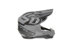Capacete Completo Bicicleta Bmx / Mtb 6D Helmets - Atb-1 Switch Grey/Black Matte